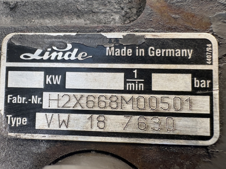 Distribuitor hidraulic Linde VW 18 7630 - 5 secțiuni - Volvo EW160 [2]