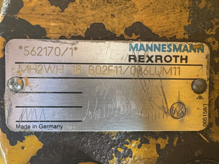 Distribuitor hidraulic Mannesmann Rexroth MH2WH 18 B02F11/006LUM11 [2]