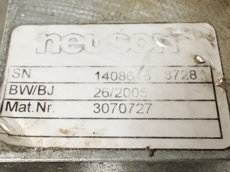 Distribuitor hidraulic Neuson 1408615 - excavatoare Neuson (ex. 5002, 6002) [1]