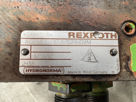 Distribuitor hidraulic Rexroth AGEV3-05087-A/G24NK26M - 1 secție - Excavator [1]
