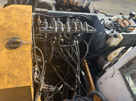 Excavator pe roți Liebherr A 316 Litronic cu graifer – Dezmembrări [1]