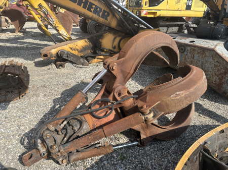 Excavator pe roți Liebherr A 316 Litronic cu graifer – Dezmembrări [4]