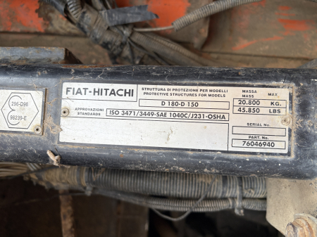 Fiat-Hitachi D180 - Dezmembrări [8]