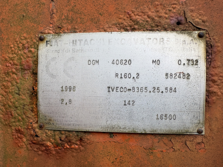 Fiat-Hitachi R160.2 cu motor Isuzu AH-4BG1T - Dezmembrări [3]