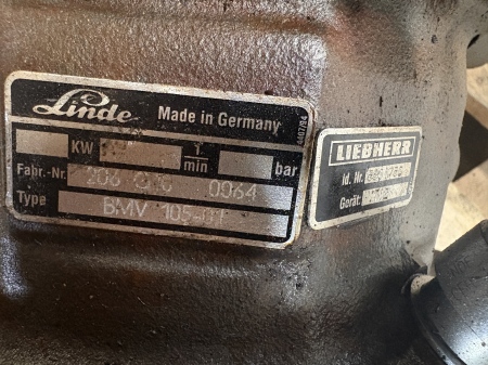 Hidromotor de marș Liebherr Linde BMV 105-01 [1]