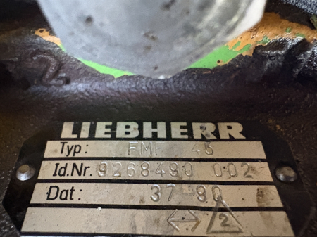 Hidromotor de rotire Liebherr FMF 45 - Liebherr 250 [2]