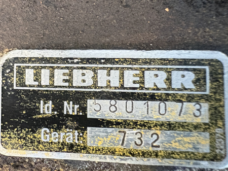 Hidromotor de rotire Linde BMF 186-02 - Liebherr 732 [3]