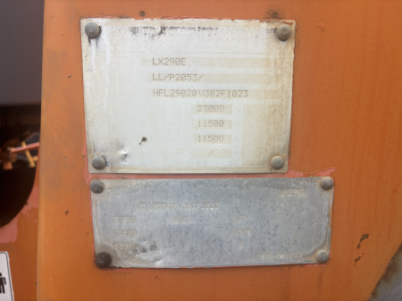 Hitachi LX290E cu motor Isuzu AJ-6BG1TQA-03 - Dezmembrări [4]