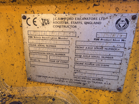 JCB 411 HT cu motor JCB Dieselmax 444 - Dezmembrări [1]