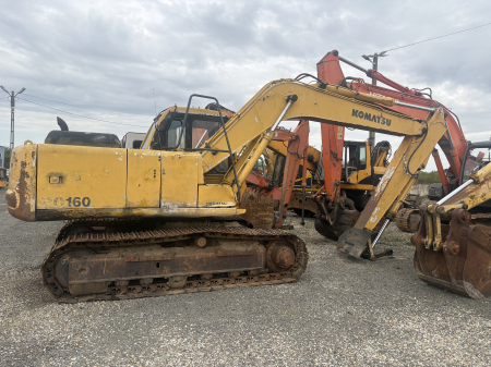 Excavatoare - Komatsu PC160 cu motor 21G7 - Dezmembrări