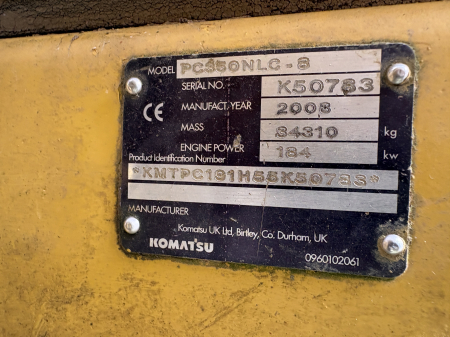 Komatsu PC350NLC-8 cu motor SAA6D114E-3 - Dezmembrări [2]