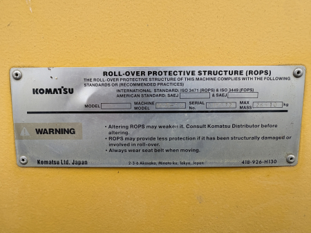Komatsu WA470 5H cu motor Komatsu SAA6D125E-3 - Dezmembrări [2]