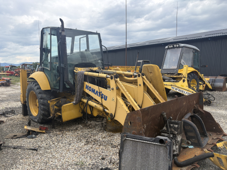 Buldoexcavatoare - Komatsu WB97R cu motor Komatsu 4D106 - Dezmembrări