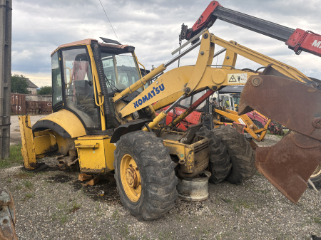 Buldoexcavatoare - Komatsu WB97S cu motor Komatsu S4D106-1 - Dezmembrări