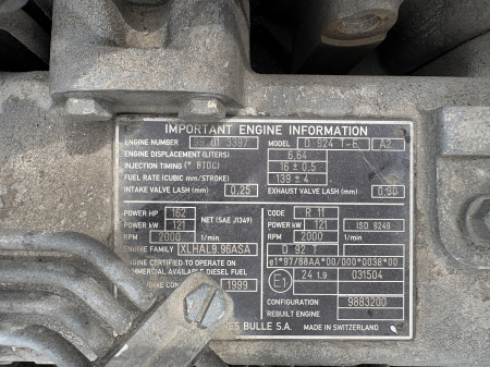 Liebherr 544 cu motor Liebherr D934L A6 - Dezmembrări. [6]
