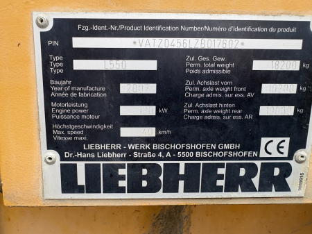 Liebherr L550 cu motor Liebherr D936 A7 - Dezmembrări [2]