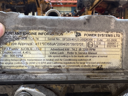Motor JCB TCA-74 Complet [4]
