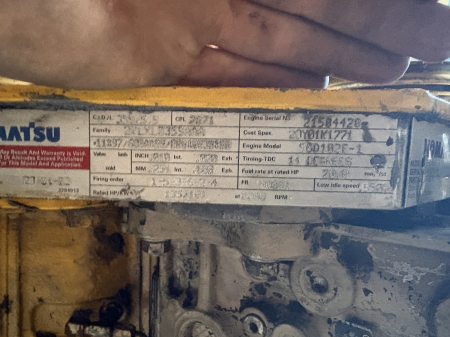 Motor Komatsu S60103E-1 Complet [4]