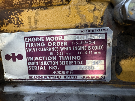 Motor Komatsu S6D125-1 Complet [4]