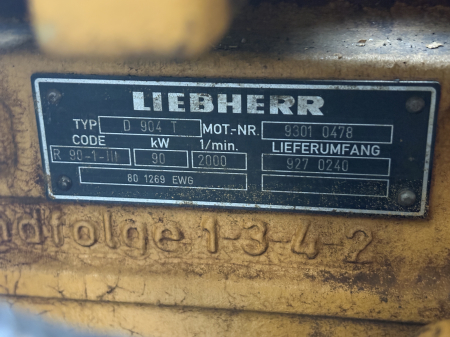 Motor Liebherr D 904 T Complet [4]