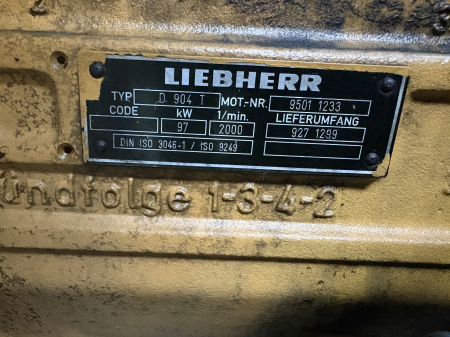 Motor Liebherr D 904T Complet [5]