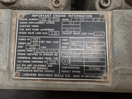 Motor Liebherr D 936 L Complet [4]