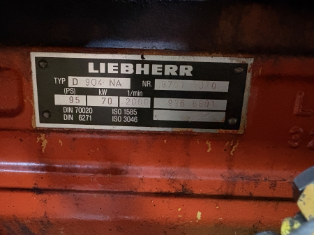 Motor Liebherr D904 NA Complet demontat de pe Liebherr 902 [4]