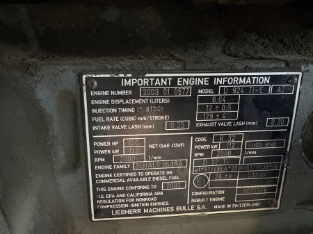 Motor Liebherr D924 TI-E A2 Complet demontat de pe Liebherr 914 [4]