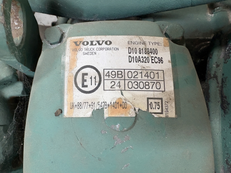 Motor Volvo D10A320 EC96 Complet [4]