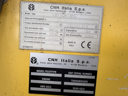 New Holland LB110B-4PS cu motor FPT - Dezmembrări [1]