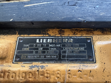 Piese Motor Liebherr D 916 TB Dezmembrat [4]