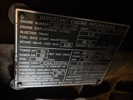 Piese Motor Liebherr D 934 S Dezmembrat [4]