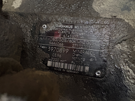Pompă hidraulică Brueninghaus Hydromatik A8VO80LGDS [4]