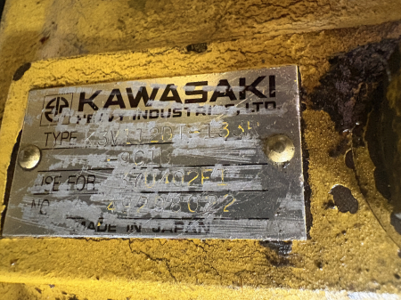 Pompă hidraulică Kawasaki K3V112DT-123 - Kobelco SK220 [4]