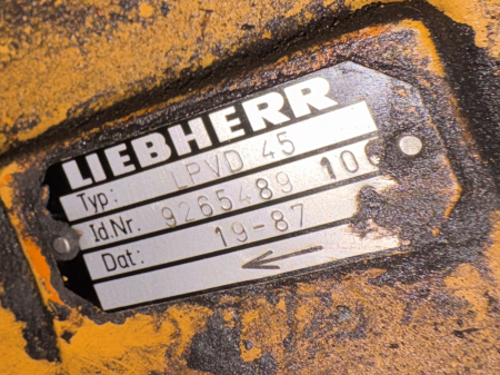 Pompă hidraulică Liebherr LPVD 45 [2]