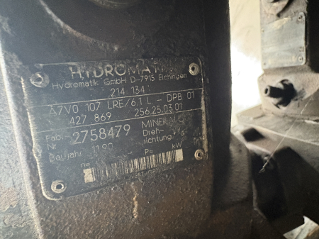 Pompă hidraulică principală Hydromatik A7V0107 LRE [3]