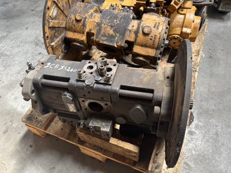 Pompă hidraulică principală KPM K3V112DTP - excavator JCB JS200 JS220 [1]