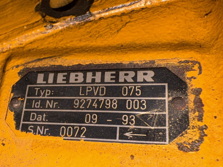 Pompă hidraulică principală Liebherr LPVD 075 [1]