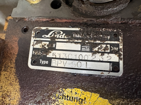Pompă hidraulică principală Linde BPV-50 L [2]