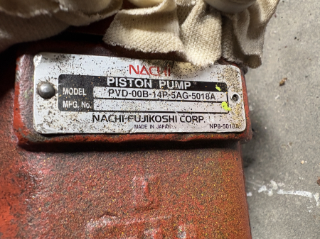 Pompă hidraulică principală Nachi Nachi PVD-00B-14P-5AG-5018A - JCB 8018 [3]