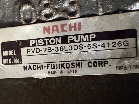 Pompă hidraulică principală Nachi PVD-2B-36L3DS-5S-4126G [1]