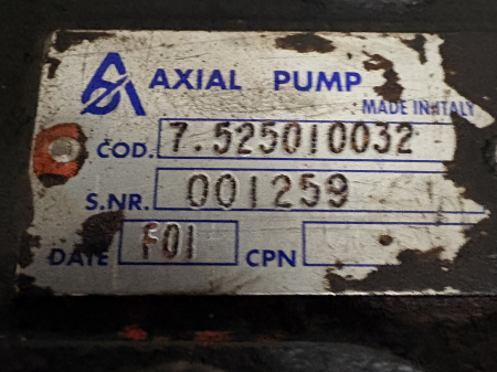 Pompă hidraulică principală Sauer Danfoss 7.525010032 [2]