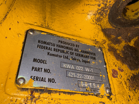 Punte Față Komatsu KWA 022 W-1, 421-22-20001 - Komatsu WA470 [6]