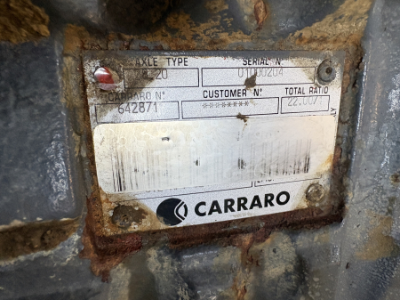 Punte Spate Carraro 28.20, 642871 - Komatsu [5]