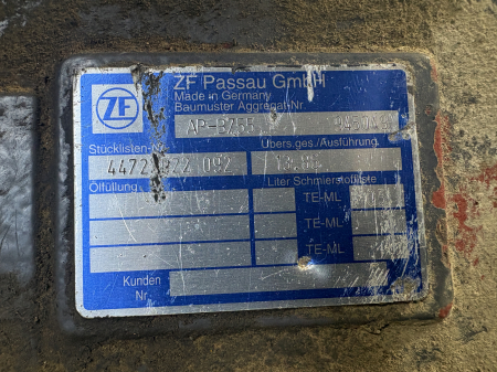 Punte Spate ZF AP-B755, 4472 22 092 - Volvo EW 160 B [4]