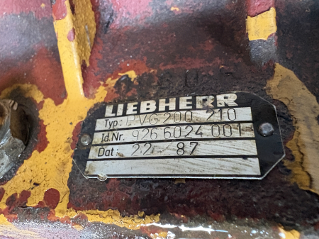 Reductor de Rotire Liebherr PVG200 210 [2]