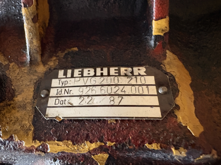 Reductor Pompe Hidraulice - Reductor Liebherr PVG 200 210