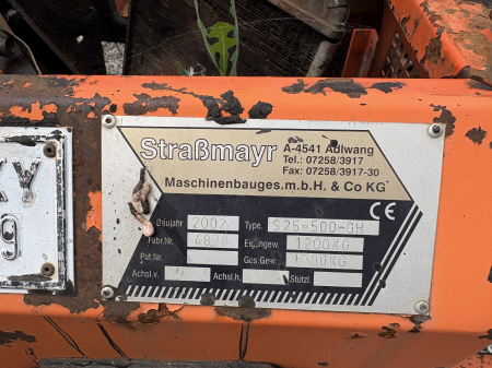 Strassmayr S25 500 GH cu motor GH - Dezmembrări [4]
