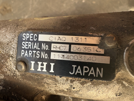 Turbosuflantă IHI 1144003140 - Fiat-Hitachi EX300 [5]