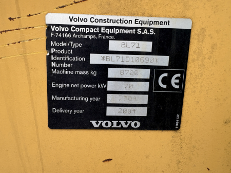 Volvo BL71 cu motor Volvo D4D - Dezmembrări [2]